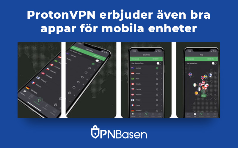 ProtonVPN for mobiler