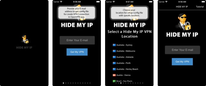 hide-my-ip-app-för-ios-skärmavbilder