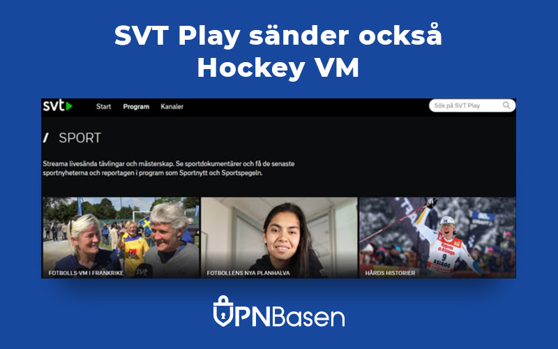 SVT Play sander hockey vm