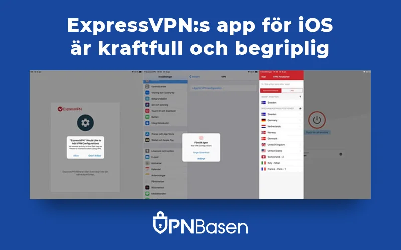 ExpressVPN for iOS