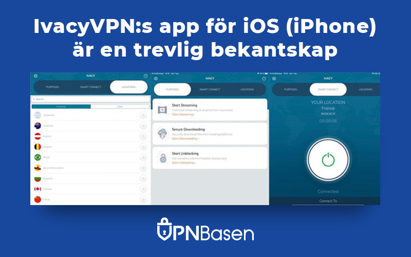 IvacyVPN for iOS