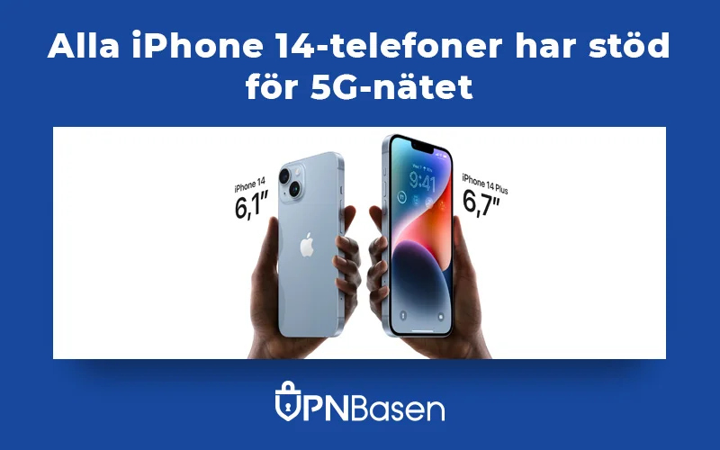 Iphone 14 stod for 5G